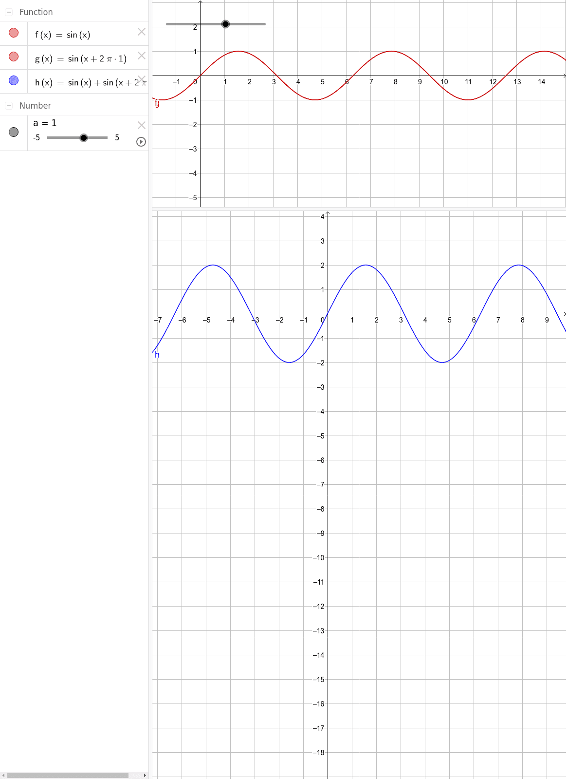 GeoGebra Applet