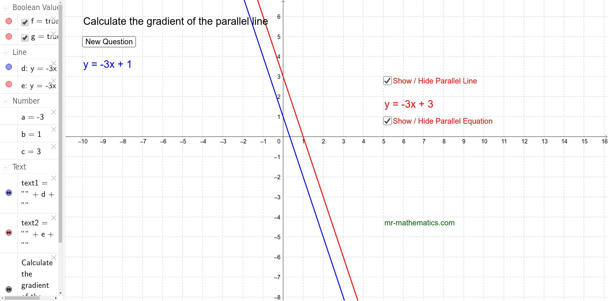 GeoGebra Applet