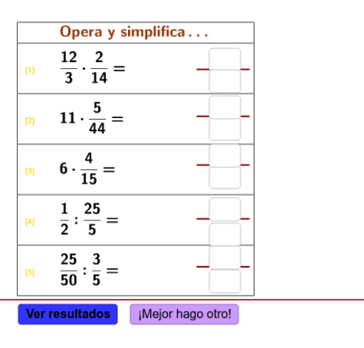Multiplicación y División de fracciones – GeoGebra