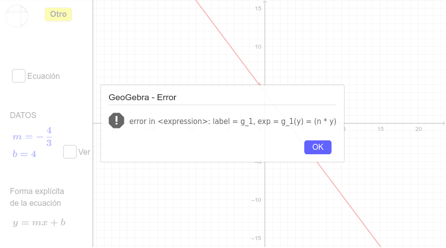 GeoGebra Applet