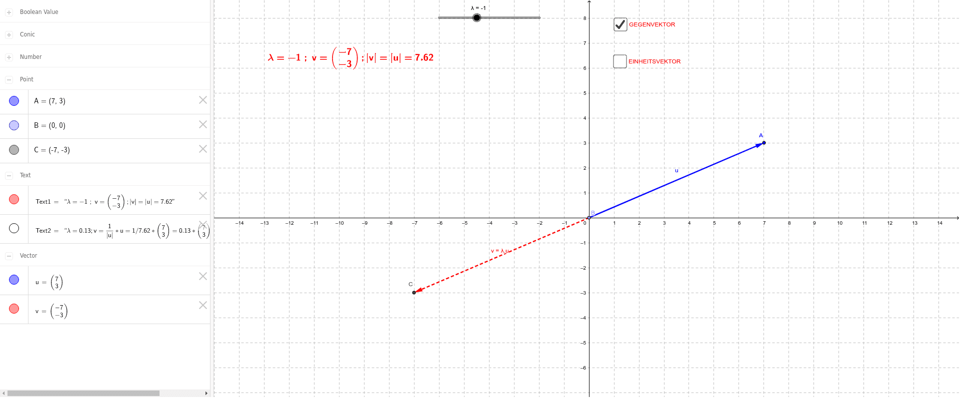 GeoGebra Applet