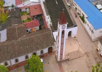 Panorámica de la torre de San Lorenzo, en Suaza Huila