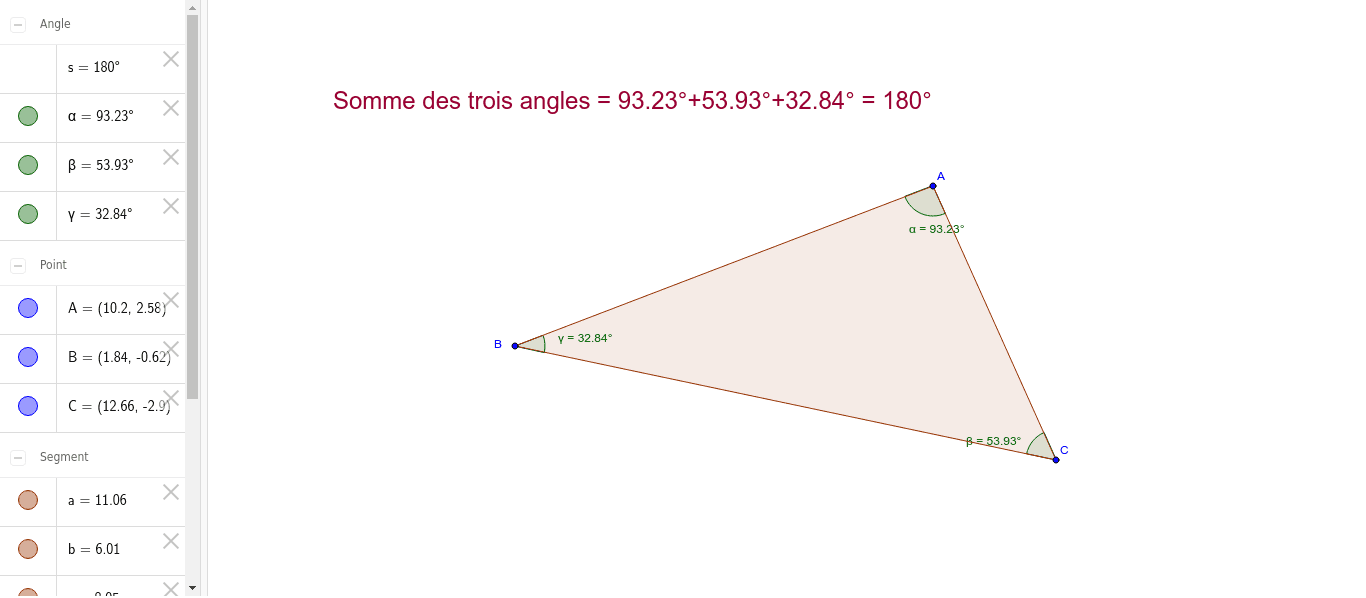 GeoGebra Applet
