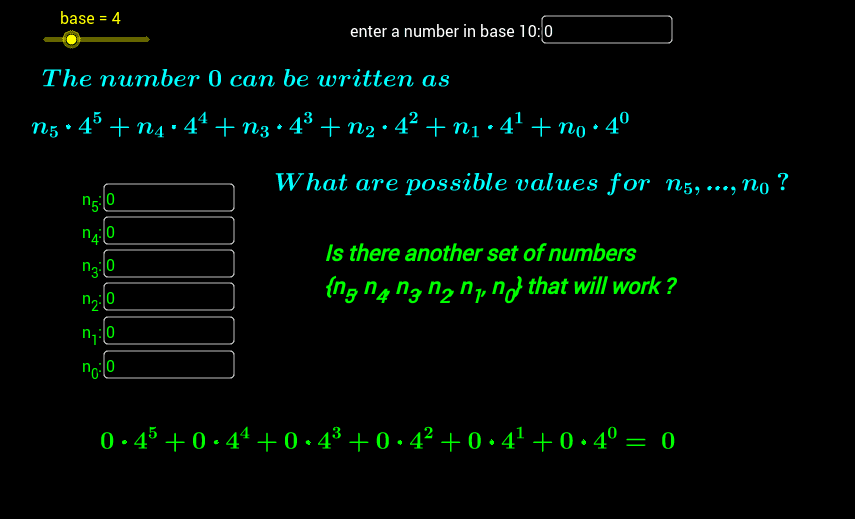 GeoGebra Applet