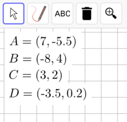 Interpreting Points on a Coordinate Plane: IM 6.7.13