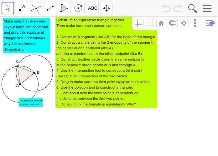 GeoGebra Applet