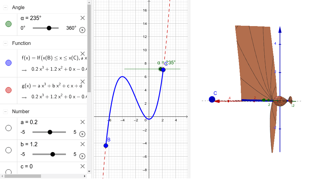 関数の積分 体積 のコピー Geogebra 関数の積分 体積 のコピー Geogebra
