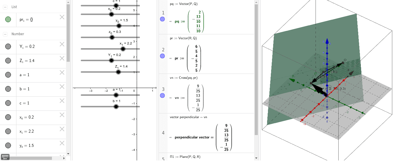 GeoGebra Applet