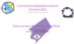 V Encuentro de GeoGebra Canarias 5,6 junio 2021