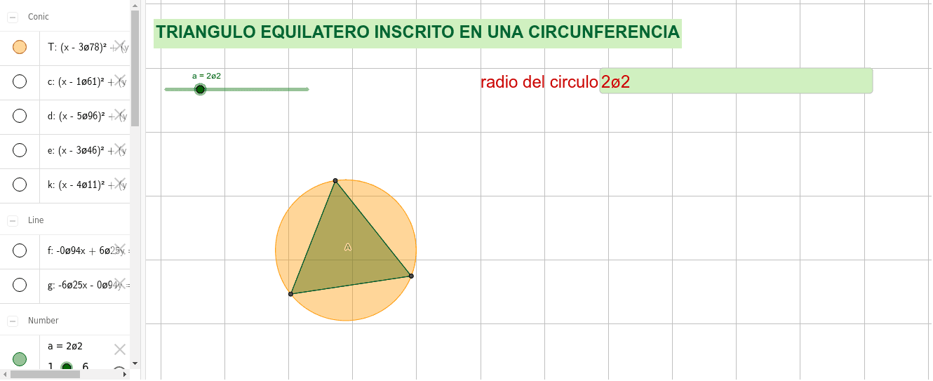 GeoGebra Applet