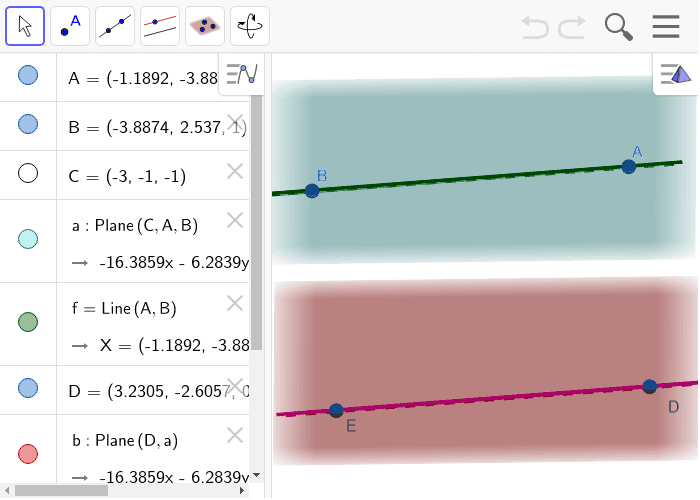 GeoGebra Applet