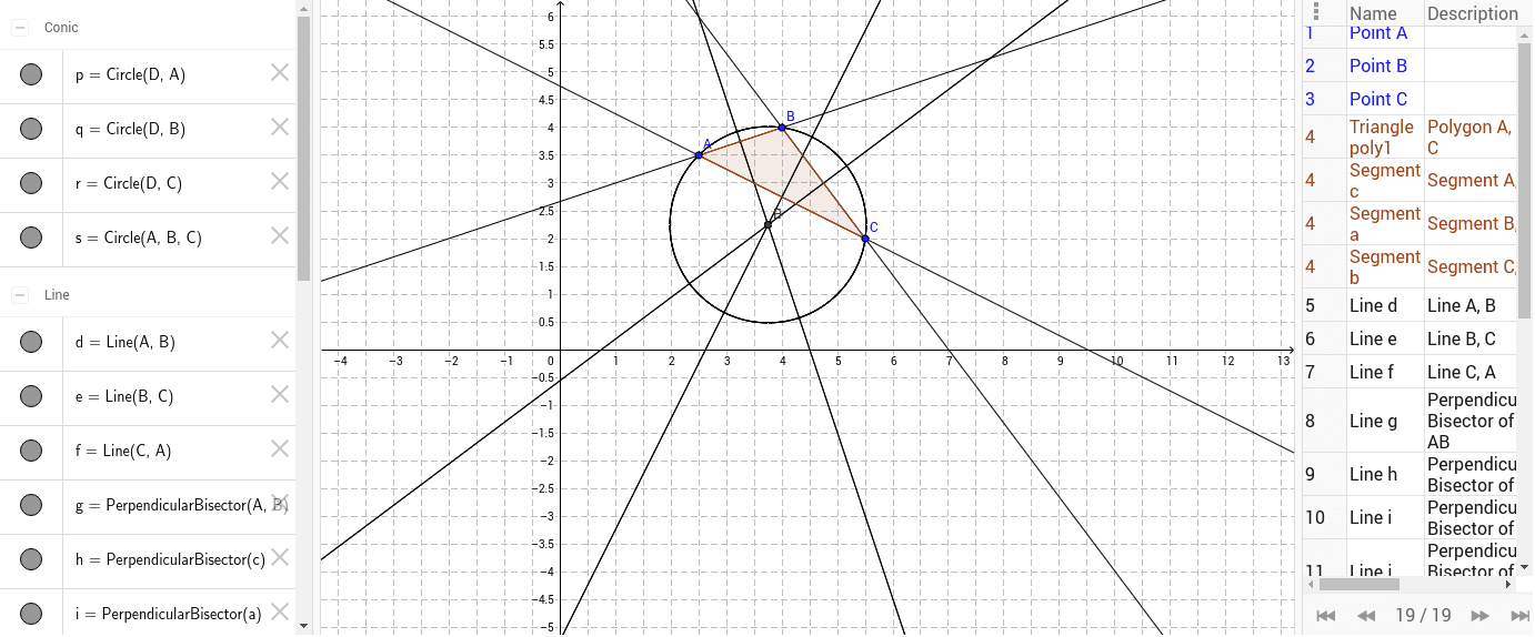 GeoGebra Applet