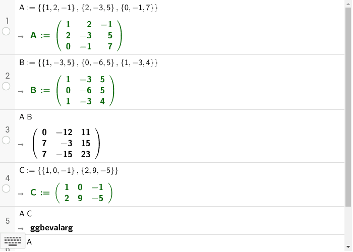 GeoGebra Applet