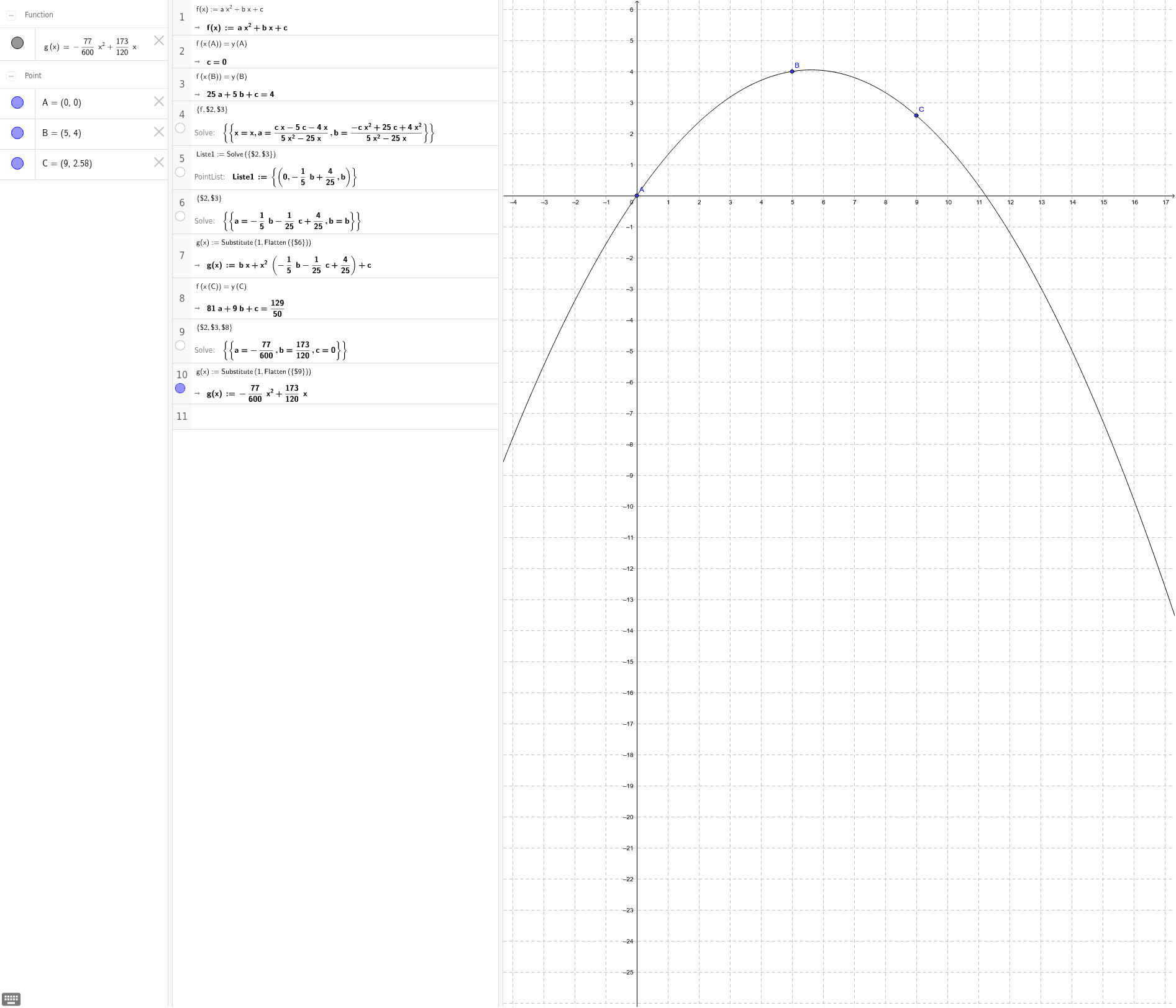 GeoGebra Applet