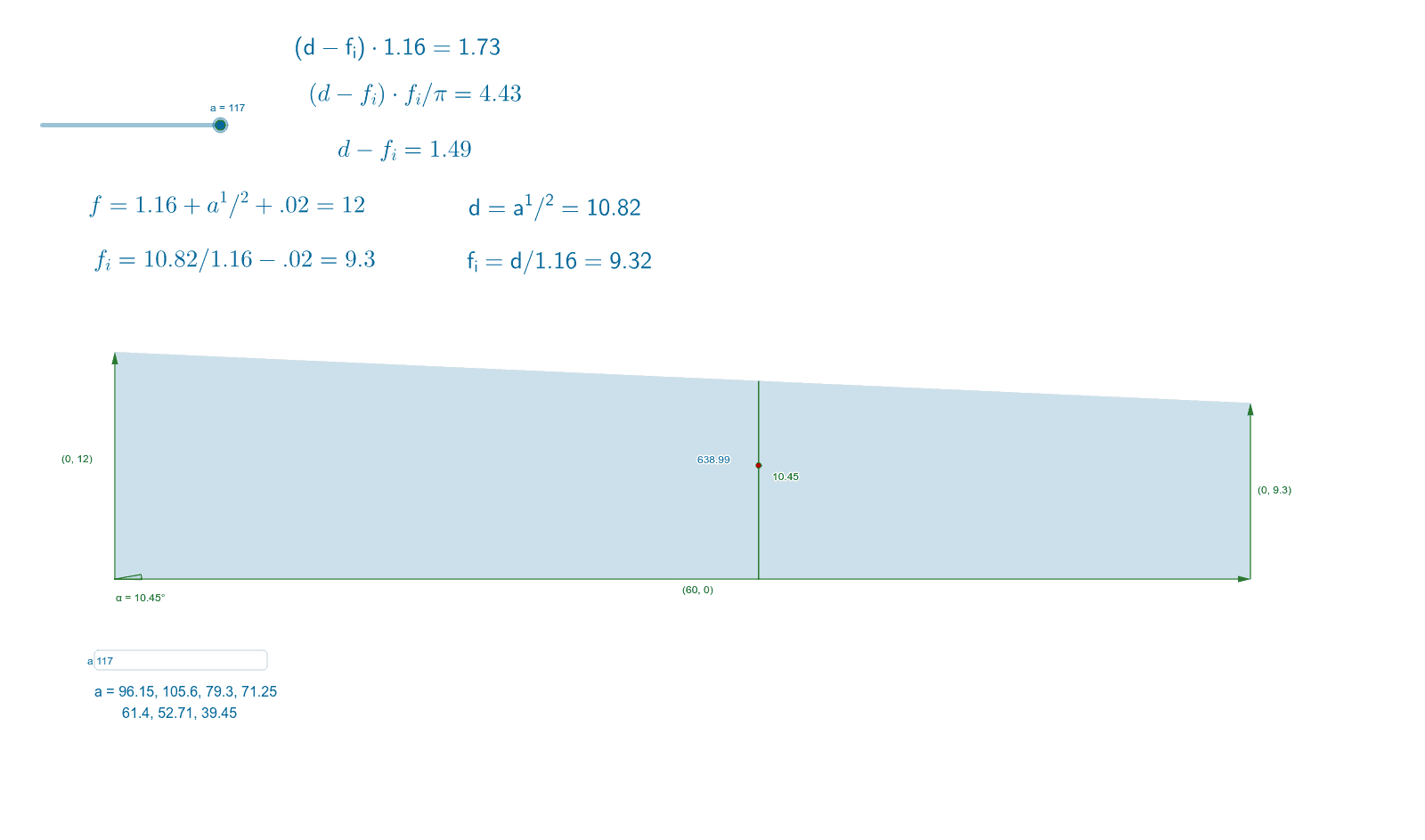 GeoGebra Applet