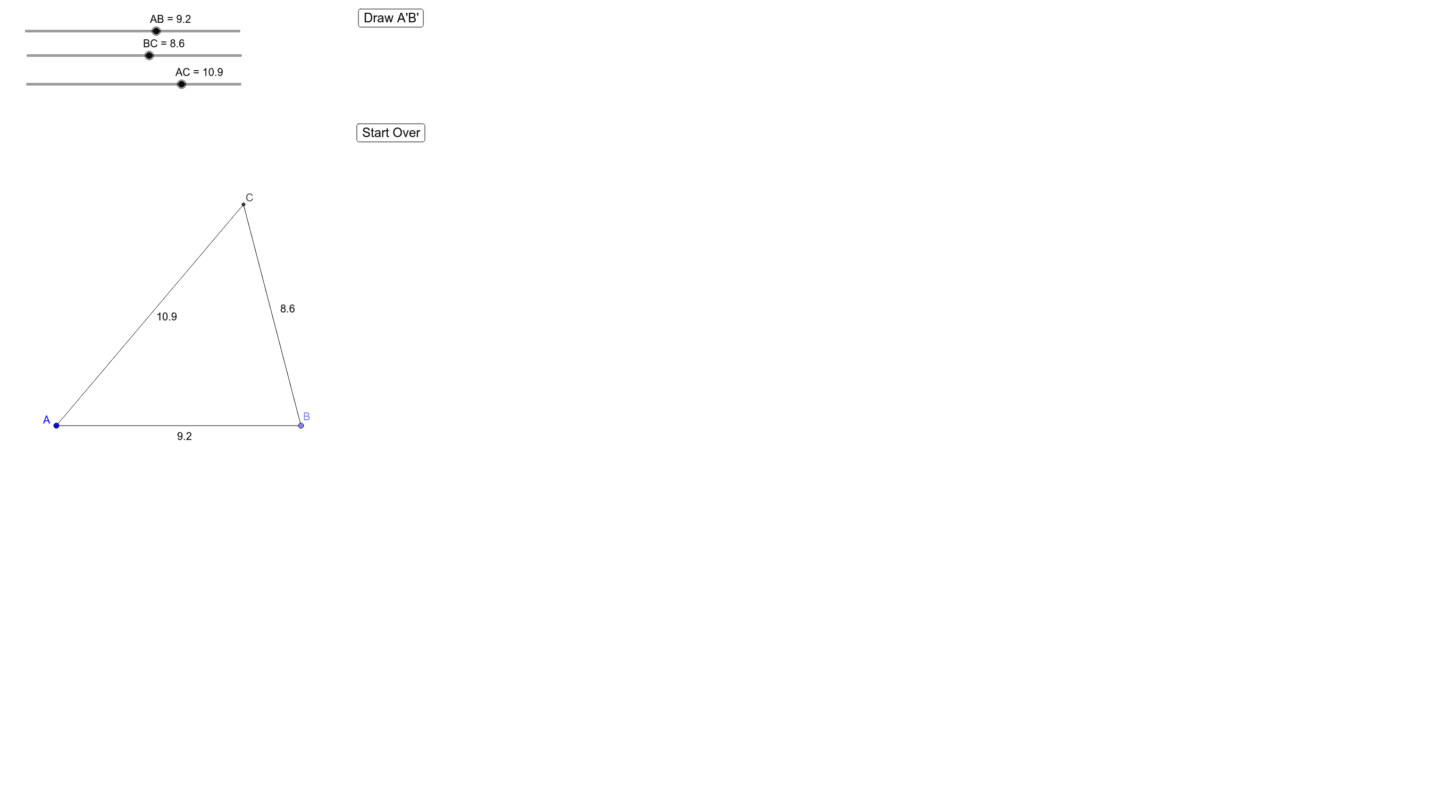 GeoGebra Applet