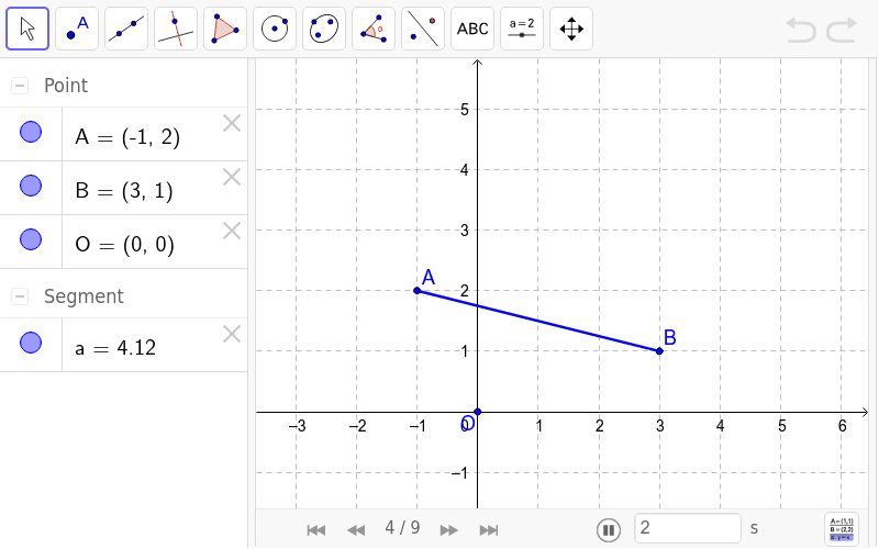 GeoGebra Applet