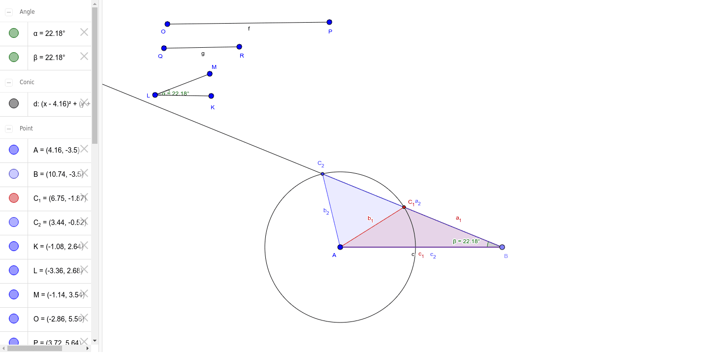 GeoGebra Applet