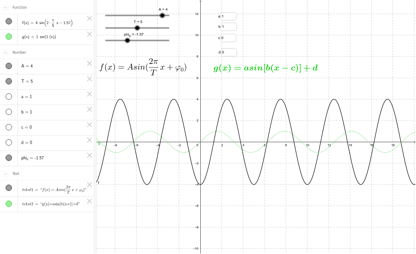 GeoGebra Applet