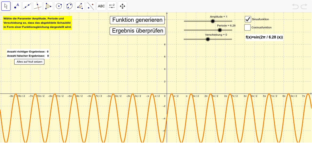 GeoGebra Applet