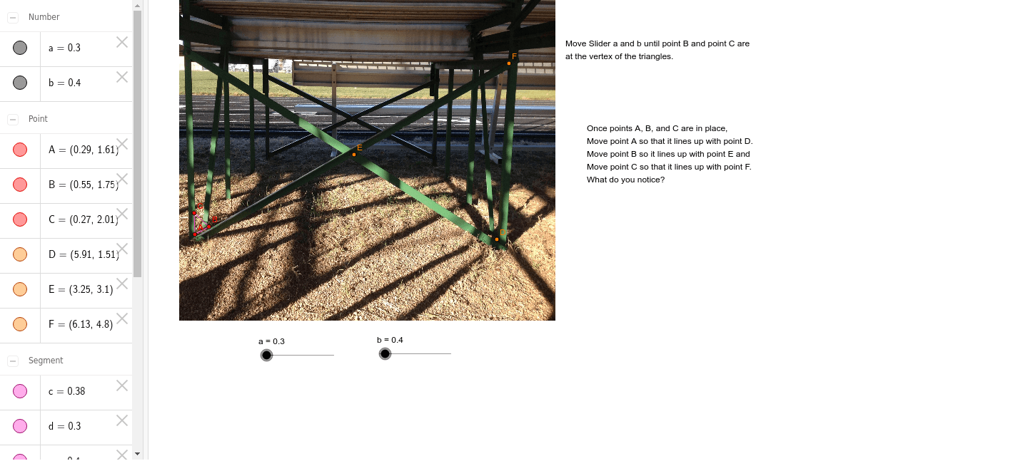 GeoGebra Applet