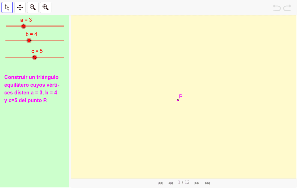GeoGebra Applet