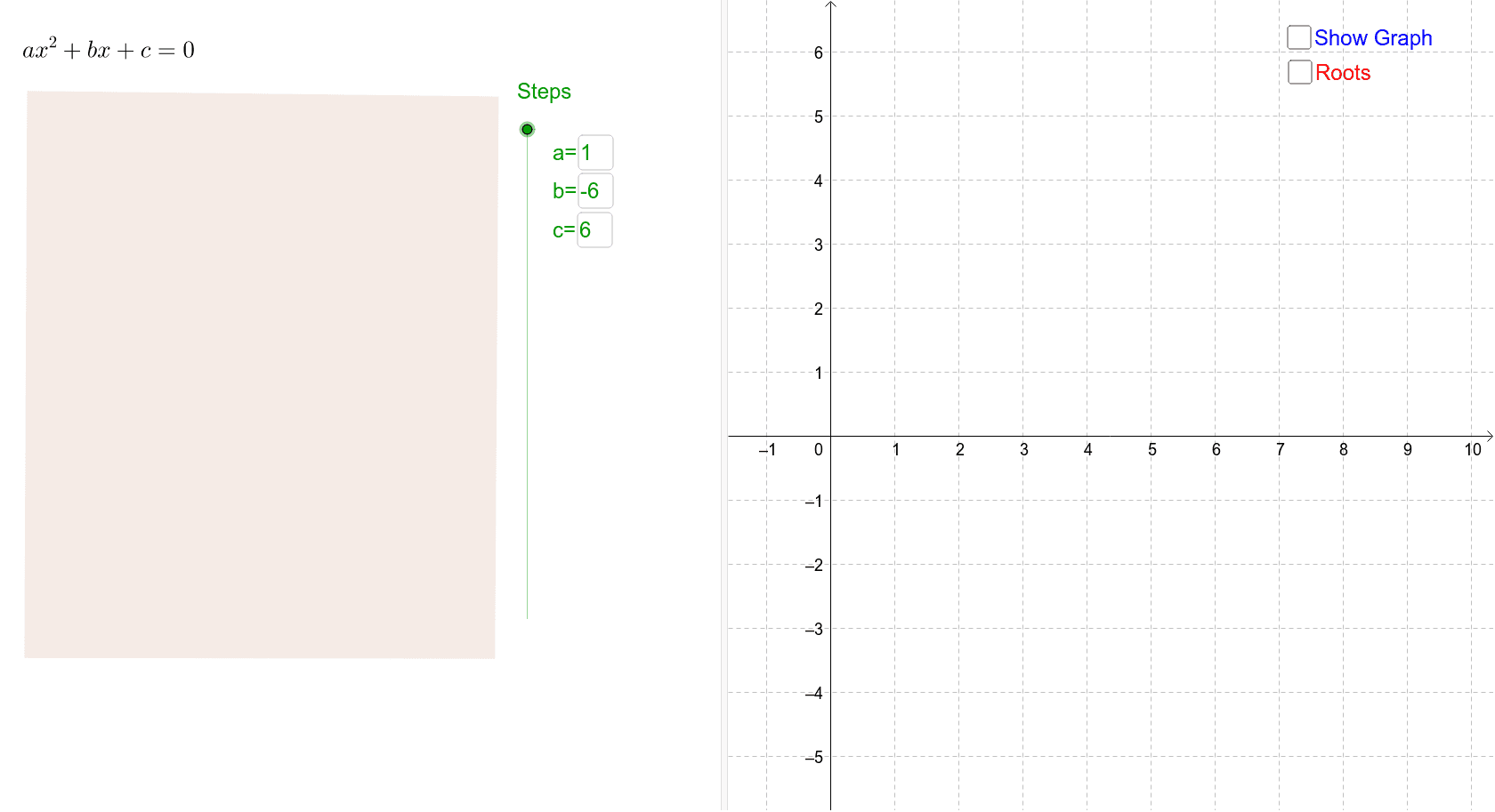Graph on sale equation solver
