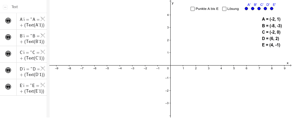 GeoGebra Applet
