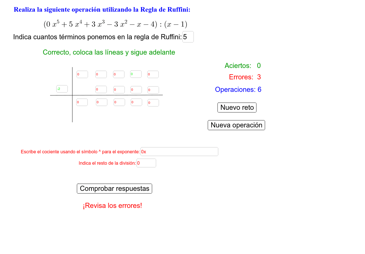GeoGebra Applet