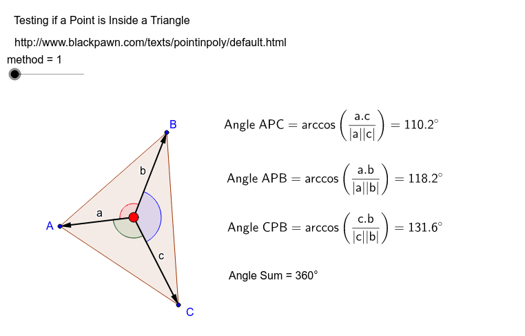 GeoGebra Applet