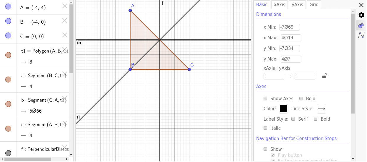 GeoGebra Applet