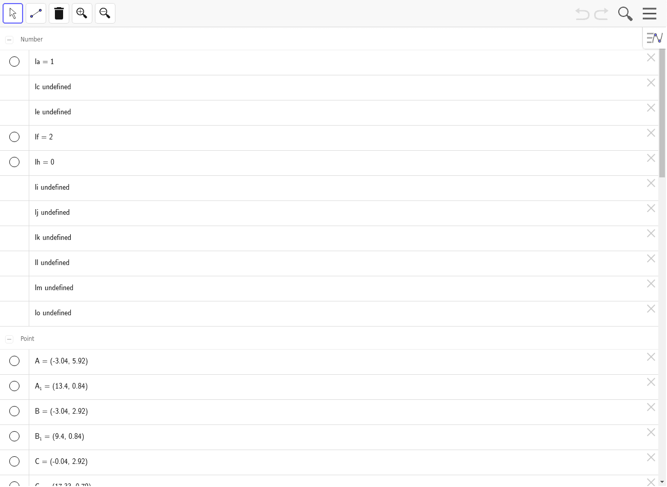 GeoGebra Applet