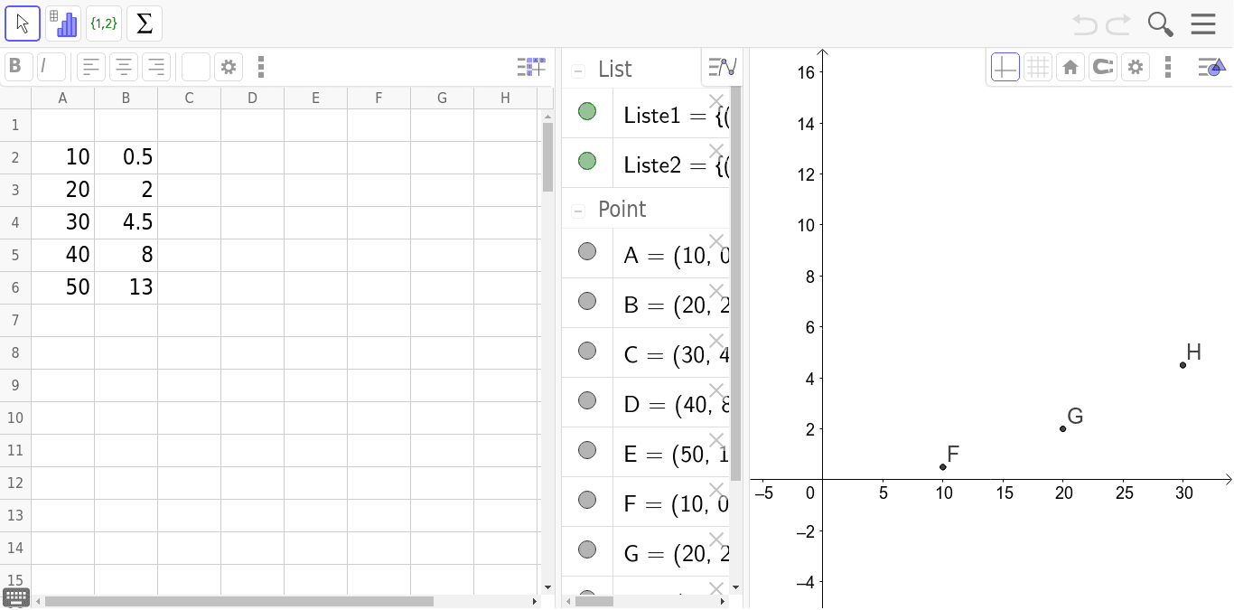 GeoGebra Applet