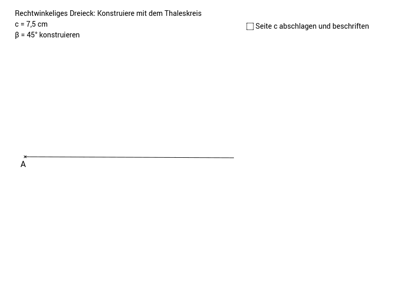 GeoGebra Applet