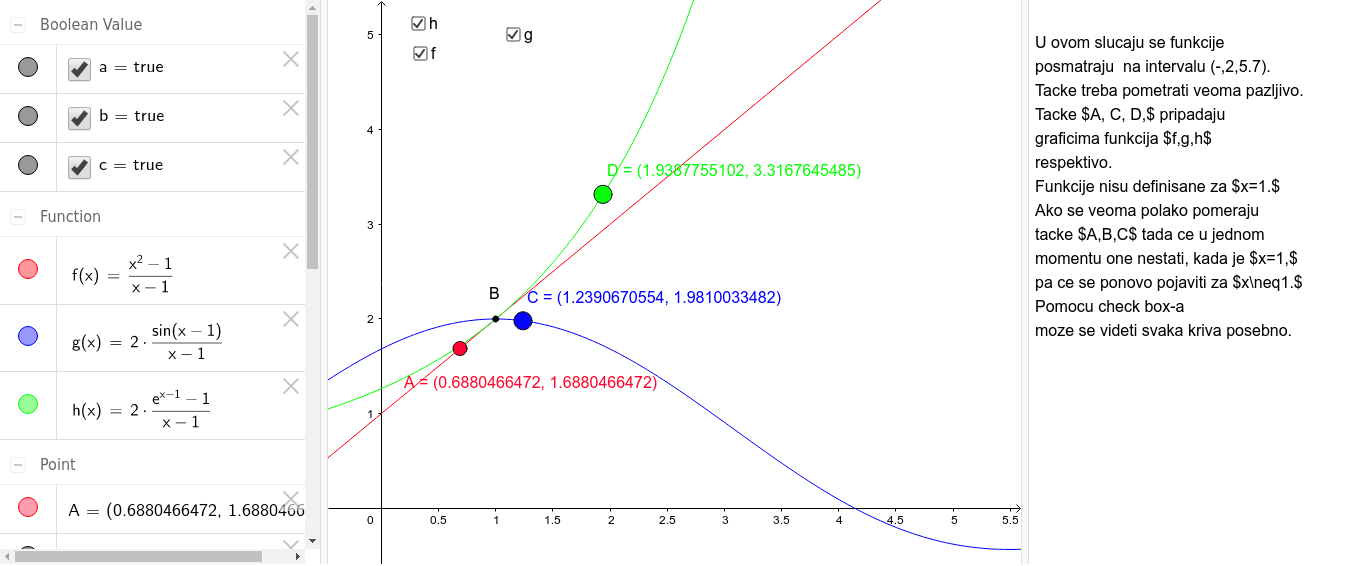 GeoGebra Applet