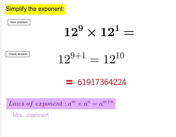 Product Rule