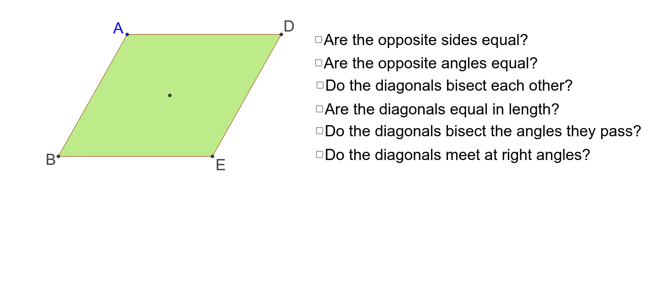 GeoGebra Applet