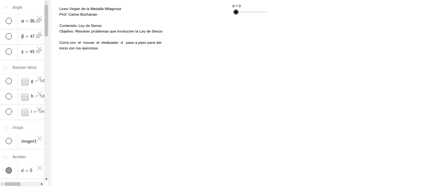 GeoGebra Applet