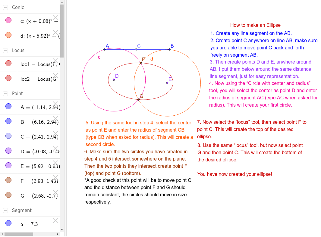 GeoGebra Applet