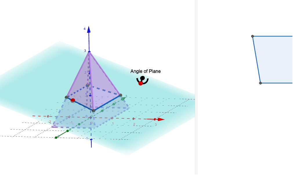 Rectangular Pyramid – GeoGebra