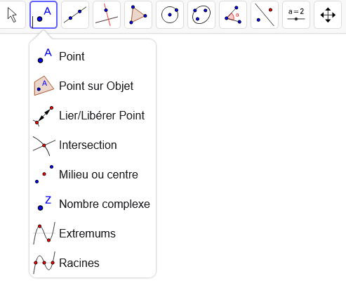 1. Points et milieu de deux points