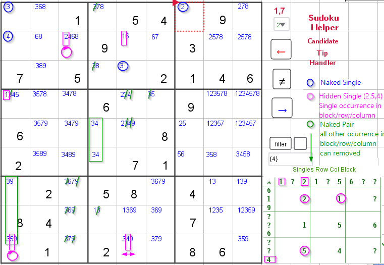 Solving with candidates handler