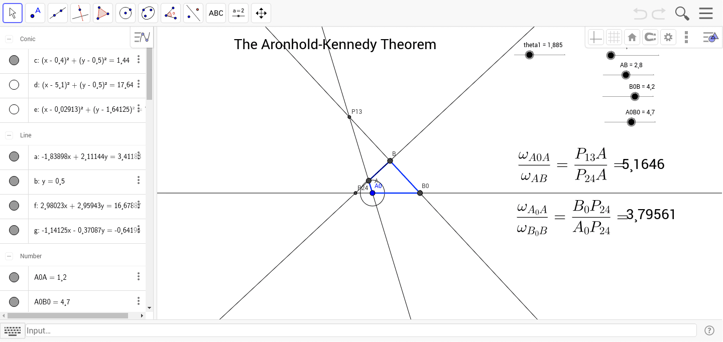 GeoGebra Applet
