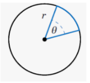 To determine the fraction that should be used in our calculations, we must know the size of the angle located at the circle's center.