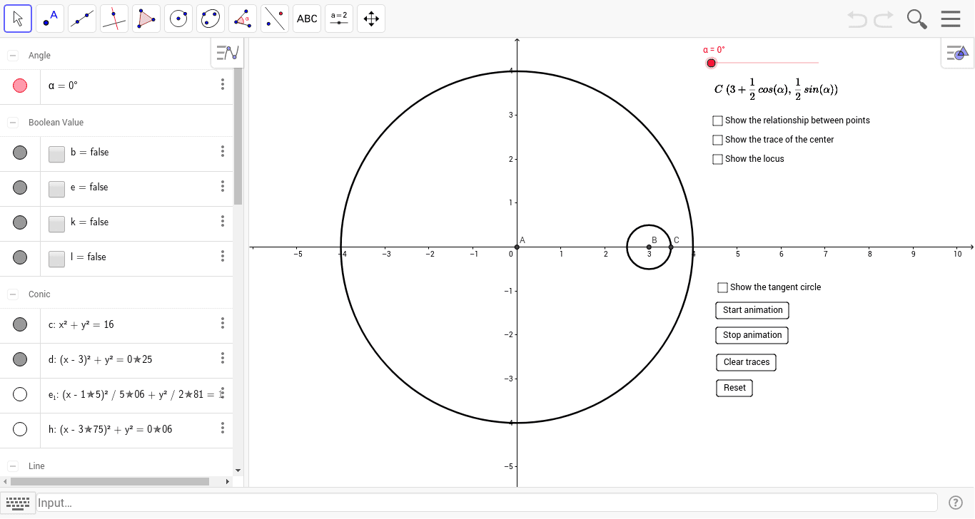GeoGebra Applet