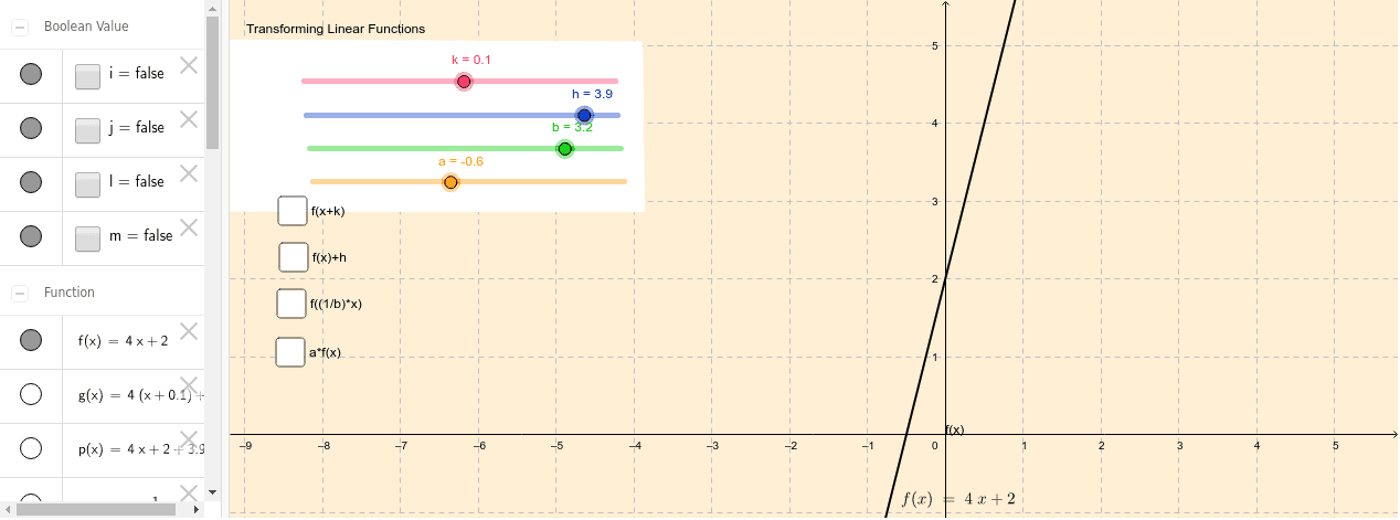 GeoGebra Applet