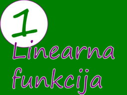 Linearna funkcija