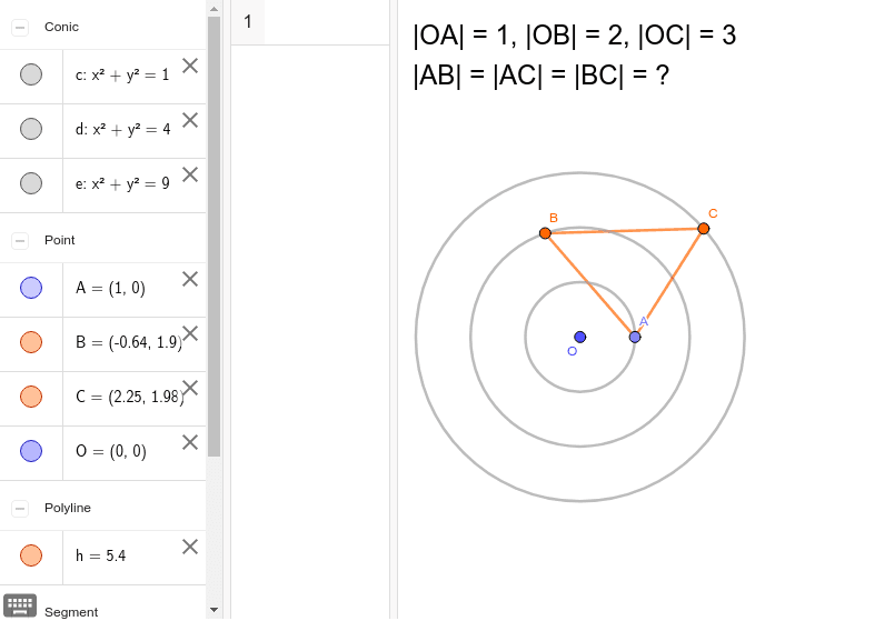 GeoGebra Applet