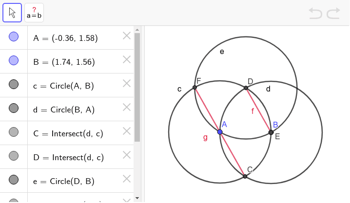 GeoGebra Applet