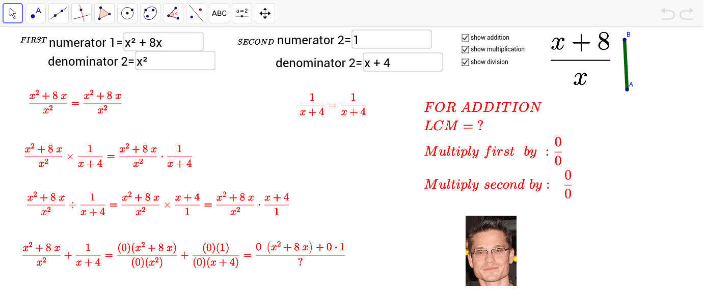 GeoGebra Applet